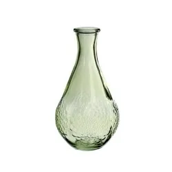 Vase dahlia d9 h16 vert clair 12pcs