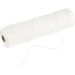 Meche plate pour bougie 8-9cm 100m