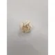 Shola pivoine 4cm naturel 40pcs
