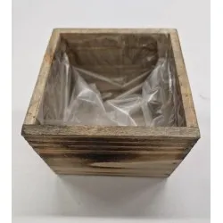 Houten bakje set 3st 12/12/9 16/16/9 21/21/9.5