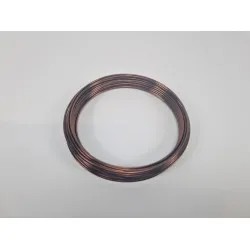 Fil aluminium 2,0mm marron 100gr +/-12m