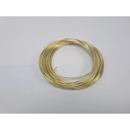 Aluminum wire 2.0mm gold 100gr +/-12m