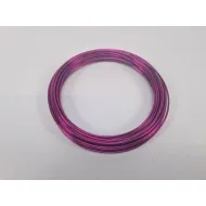 Fil aluminium 2,0mm strong pink 100gr +/-12m