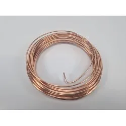 Fil aluminium 2,0mm cuivre 100gr +/-12m