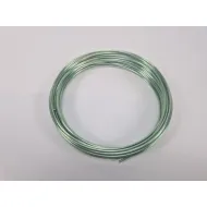 Fil aluminium 2,0mm menthe 100gr +/-12m
