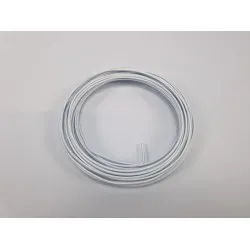 Fil aluminium 2,0mm blanc 100gr +/-12m