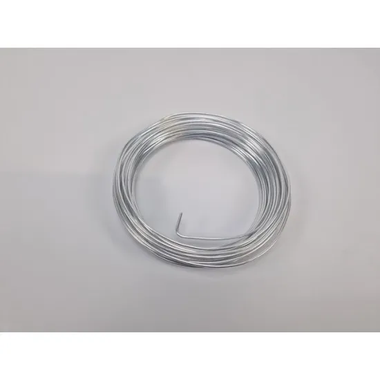 Aluminum wire 2.0mm silver 100gr +/-12m