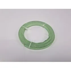 Fil aluminium flat 10mmx5mx1mm vert