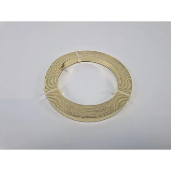 Aluminiumdraad flat 10mmx5mx1mm goud