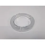 Fil aluminium flat 10mmx5mx1mm argent