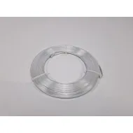 Fil aluminium flat 5mmx10mx1mm argent