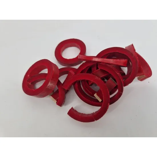 Bamboe ring rood +/-200gr