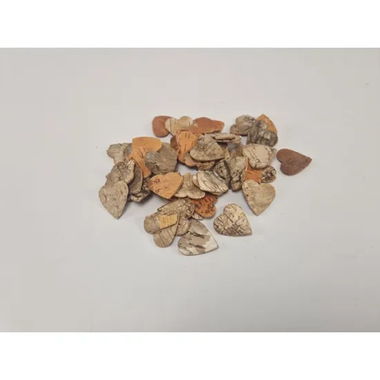 Berkenschors hartjes 3cm 50st