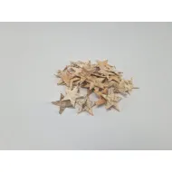 Etoiles ecorce de bouleau 5cm +/-40pcs