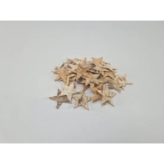 Berkenschors sterren 5cm +/-40st