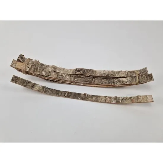 Berkenschors strips 2x40cm 10st