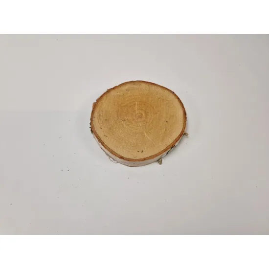 Berkenschijf +/-15cm +/-2cm naturel