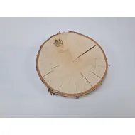 Berkenschijf +/-30cm +/-4cm naturel