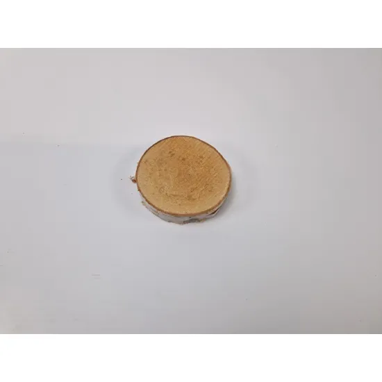 Berkenschijf +/-8-10cm +/-2cm naturel