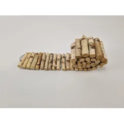 Bouleau sur rouleau 9x100cm naturel