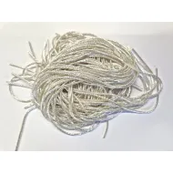 Fil bouillon argent 2mm 100gr