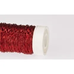 Fil effet bouillon rouge 0,30mm 70m 50gr