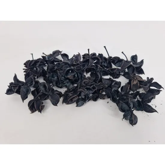 Cotton pods black +/-250gr