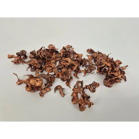Curly pods cuivre +/-50gr