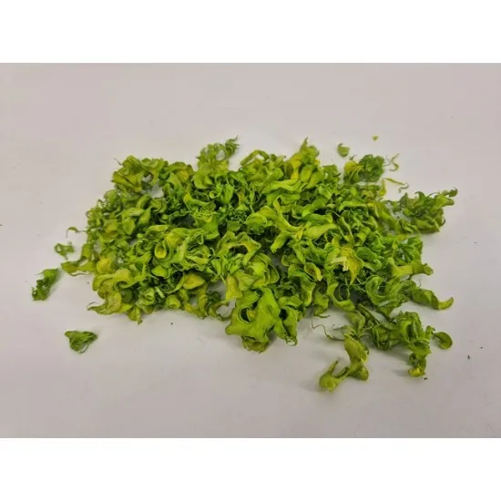 Curly pods lime green +/-30gr