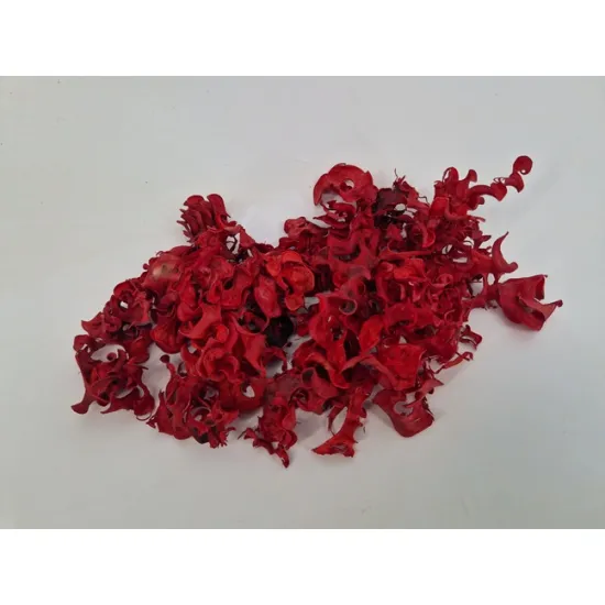 Curly pods rouge +/-30gr