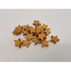 Etoiles de coco 3cm or 100pcs
