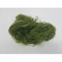 Decotwister (wooly) mosgroen +/-50gr