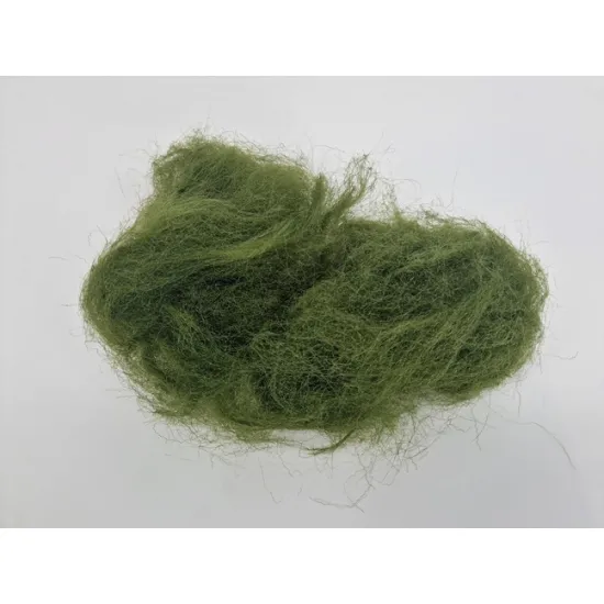 Decotwister (wooly) mosgroen +/-50gr