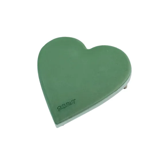 Oasis ecobase heart 38x40x4.5cm 1pc