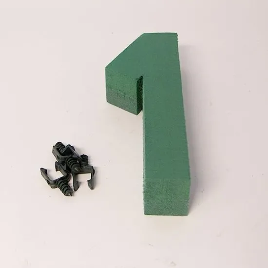 Oasis foam frame number 30cm 1 1pc