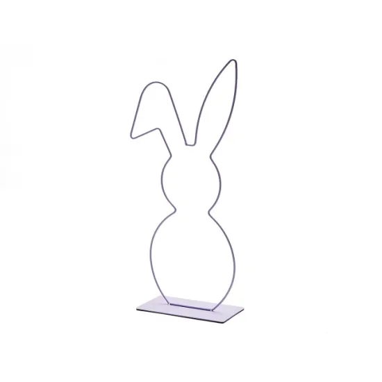 Frame bunny op voet 50cm lavendel