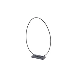 Frame egg on base 24x35cm black