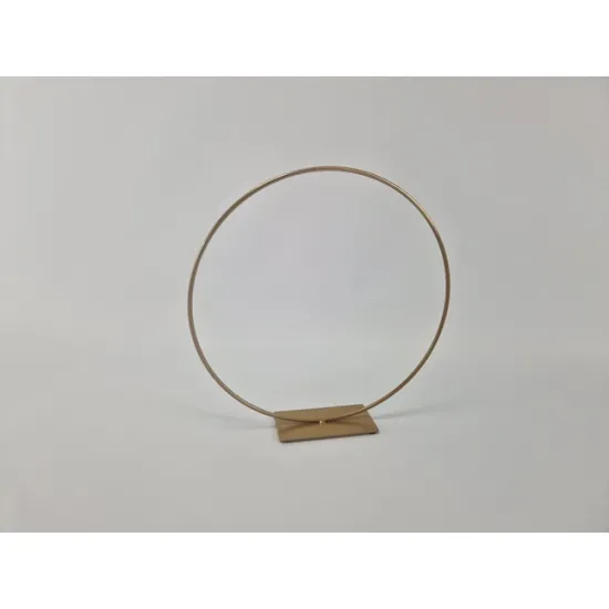 Frame ring on base 25cm gold