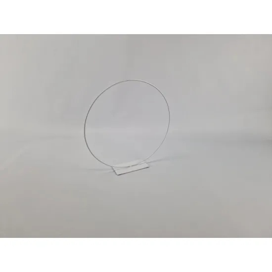 Frame ring on base 25cm white