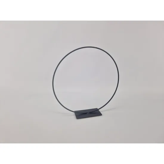 Frame ring on base 25cm black