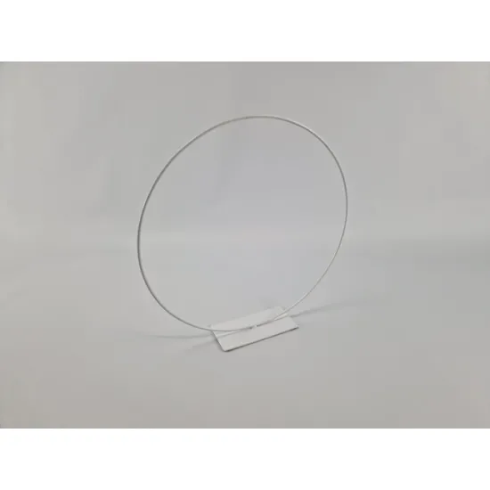 Frame ring on base 30cm white