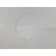 Frame ring on base 30cm white