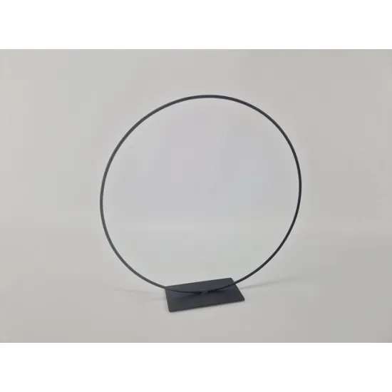 Frame ring on base 30cm black