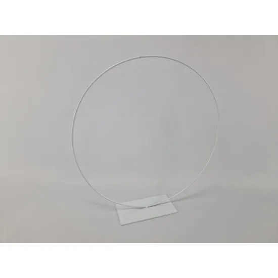 Frame bracelet sur socle 40cm blanc
