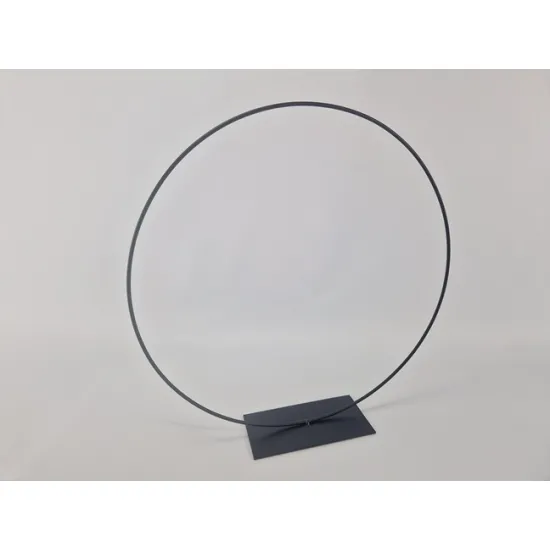 Frame ring op voet 40cm zwart