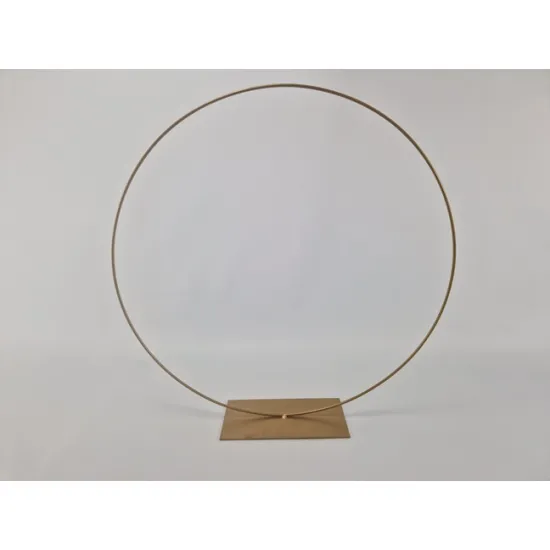 Frame bracelet sur socle 50cm or
