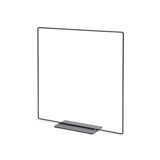 Frame square on base 25cm black