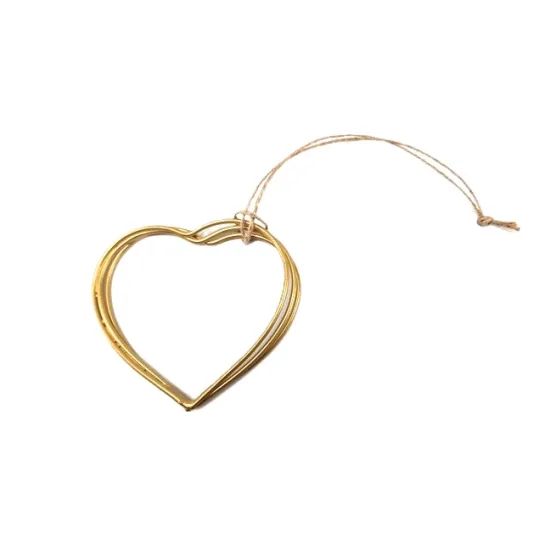 Frame coeur 7cm triple or