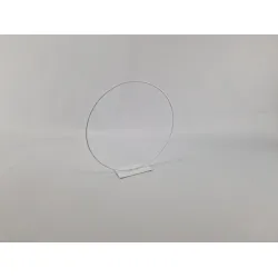 Frame bracelet sur socle 25cm blanc