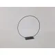 Frame bracelet sur socle 25cm noir